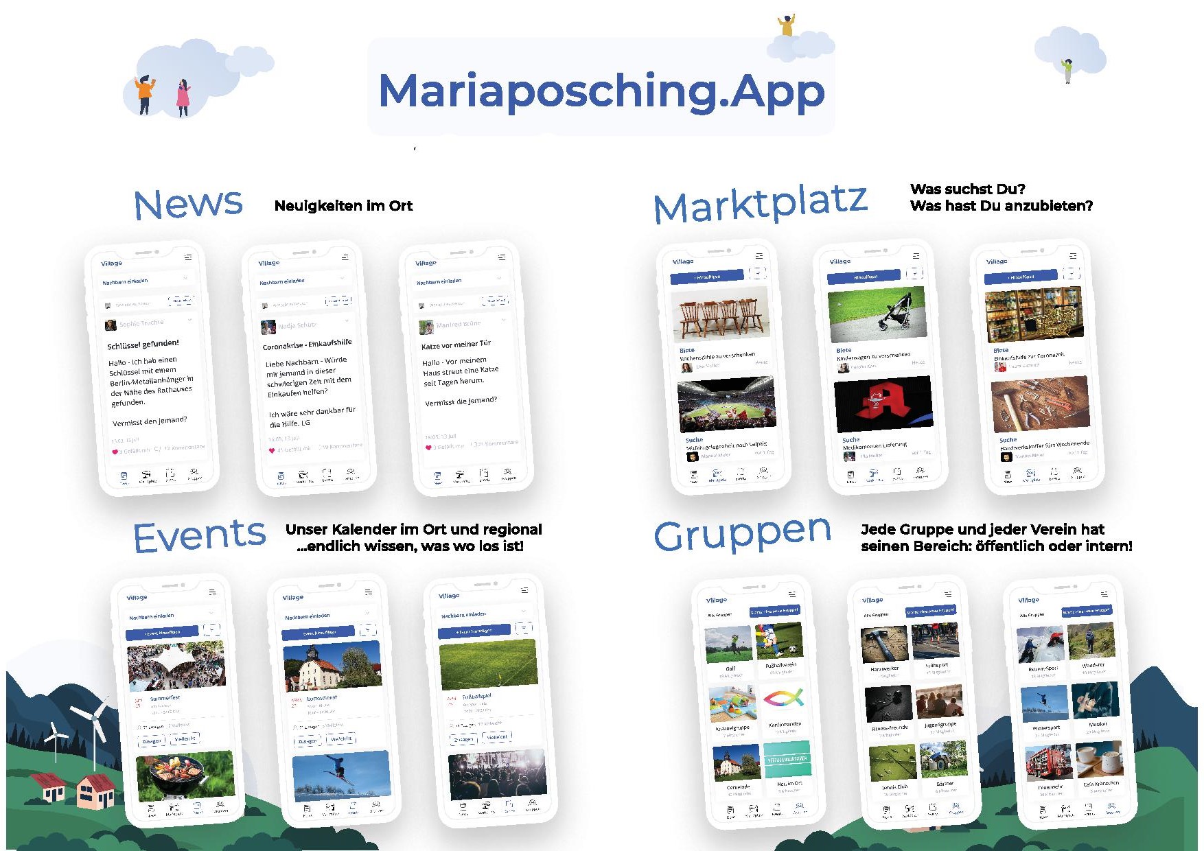 Eigene App für Mariaposching