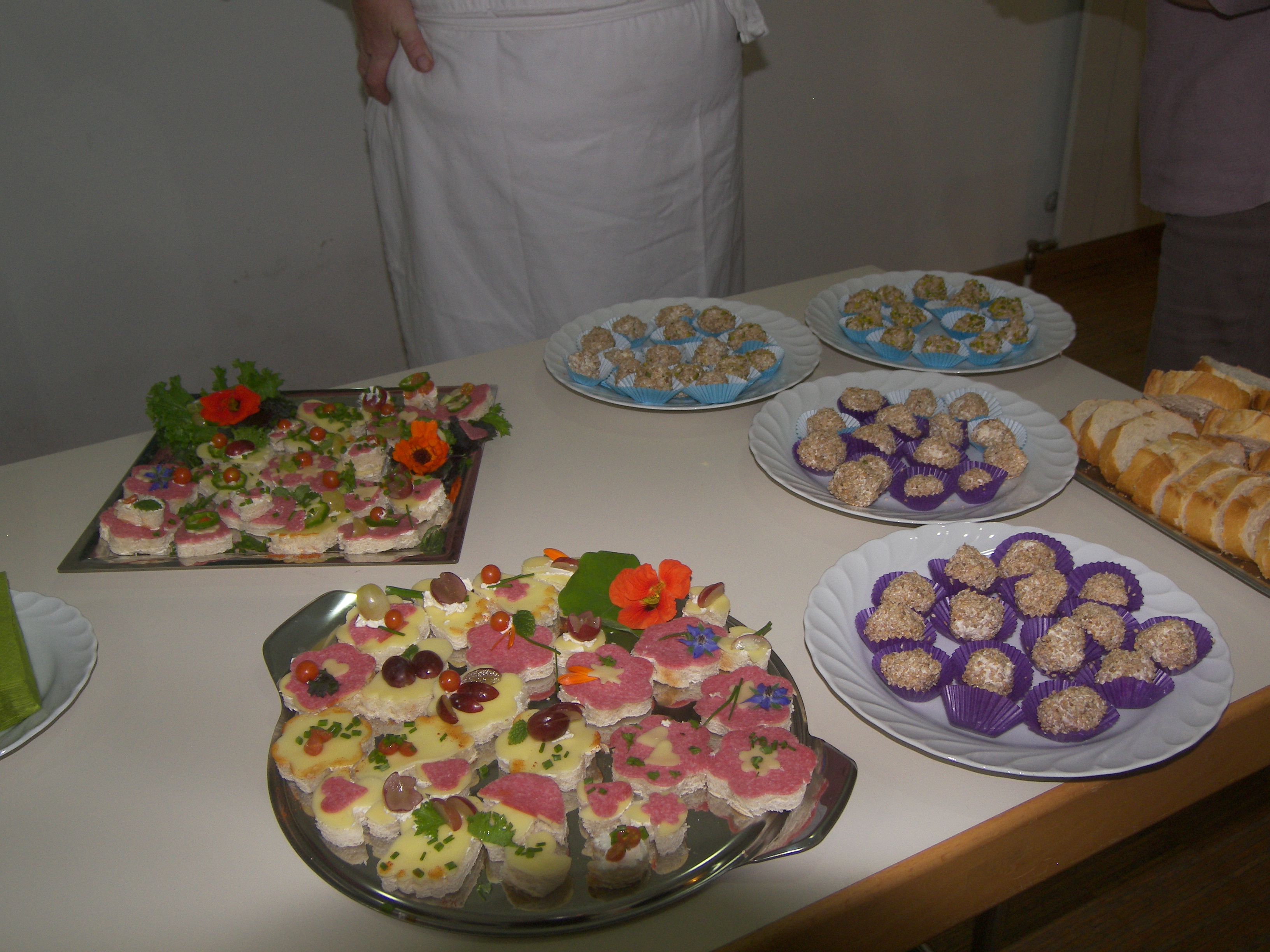 Fingerfood für Gäste Kochkurs beim Poschinger Frauenbund