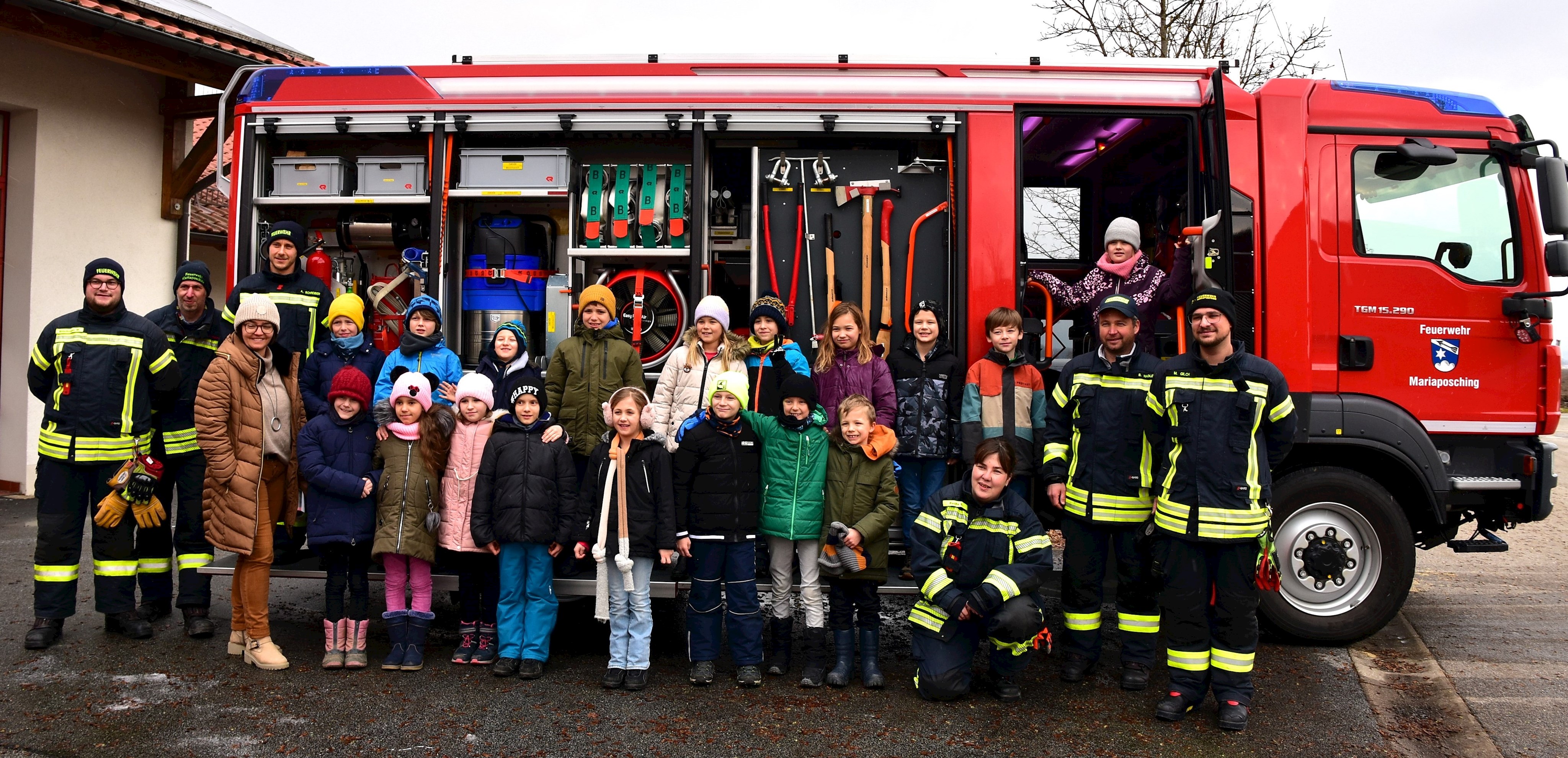 Grundschule bei der Feuerwehr 2024